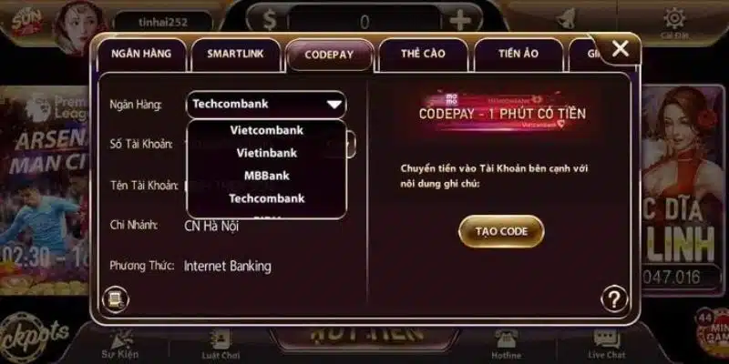 Hướng dẫn rút tiền cần hỗ trợ